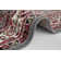Zabul Tufted Red/Grey/Oak Rug