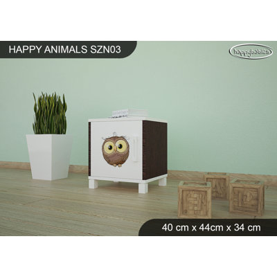 Solid Wood Nightstand