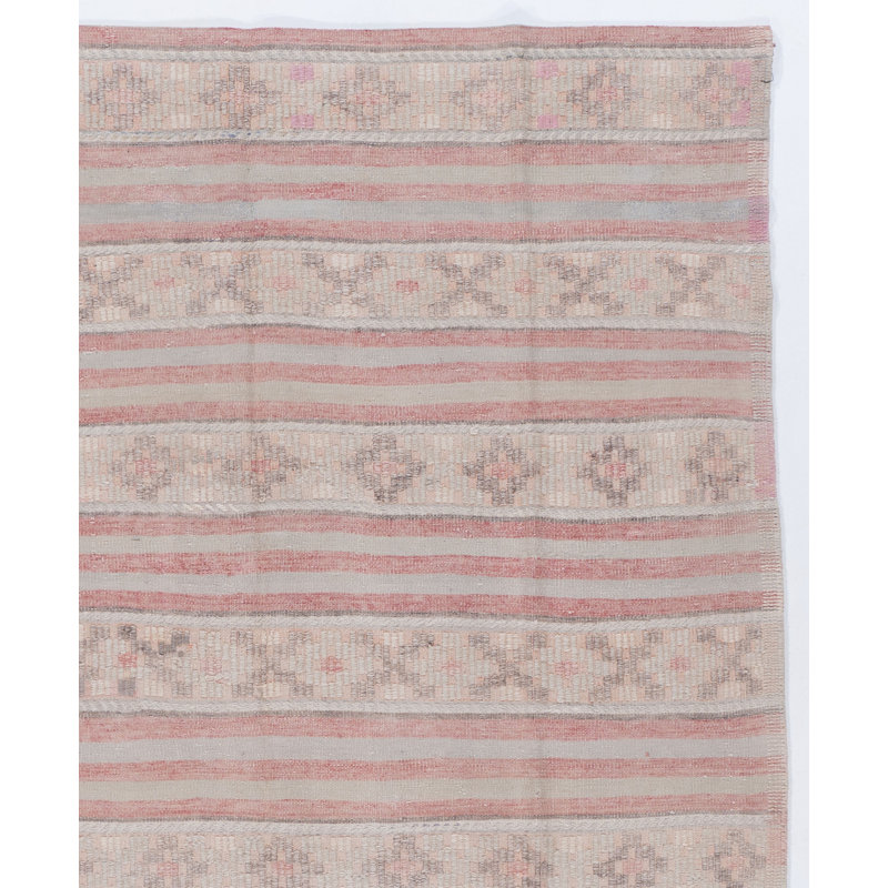 One-of-a-Kind 5'11" X 8'3" Flatweave Area Rug