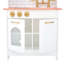 Little Chef Boston Wooden Play Kitchen, White/Gold
