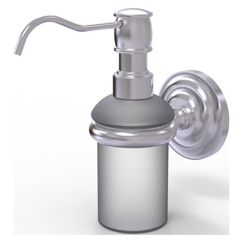 Distributeur de savon fixé au mur Gober, Chrome satiné