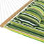 Hamac de bar en polyester matelassé avec support pour 2 personnes Mullin - rayure melon-10600042-10600050