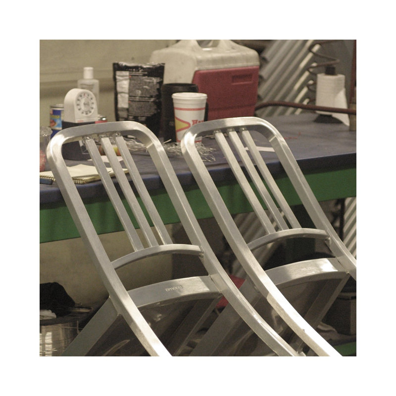 1006 Navy® Side Chair, Hand Brushed