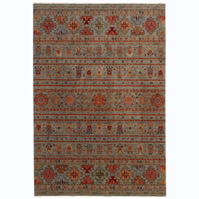 Maelana Wool Oriental Indoor Rug
