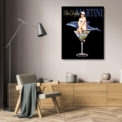 Blue Dolphin Martini