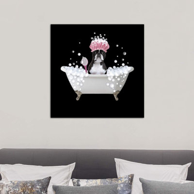 Bath Time Bubbles 4 by Marcus Prime - Wrapped Canvas Print