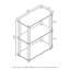 Étagère à livres H 29,5 "x l 23,6" Banji-2010706775