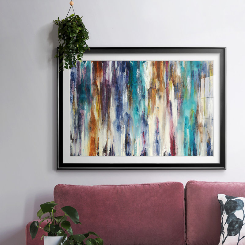 Shape Shifting-Framed, H 15 po x l 21 po x P 1,5 po, Noir