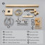 Aiza Floor Waterfall Faucet Bath Filler