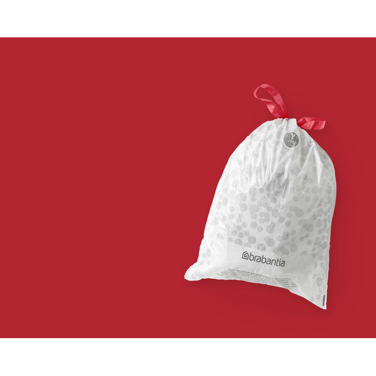 Brabantia 5.3 Gallons Plastic Trash Bags - 120 Count