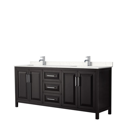 Ensemble de meuble-lavabo double 80 po Daria