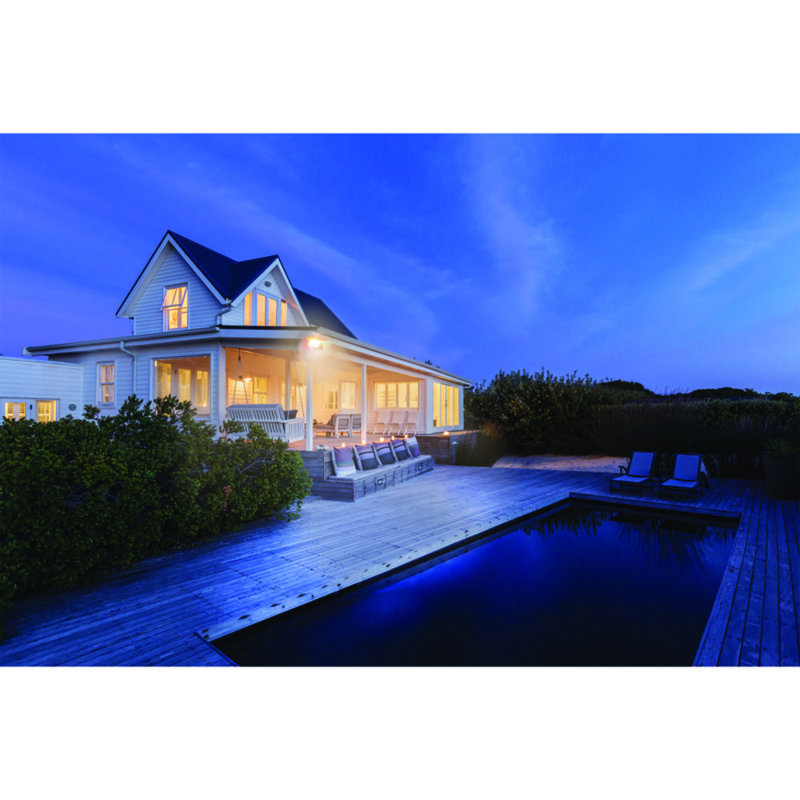 Halo White LED Hardwired Outdoor Security Floodlight