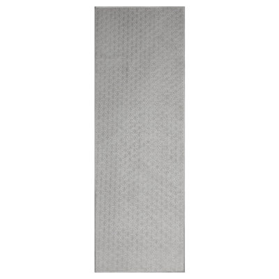 Tapis géométrique gris