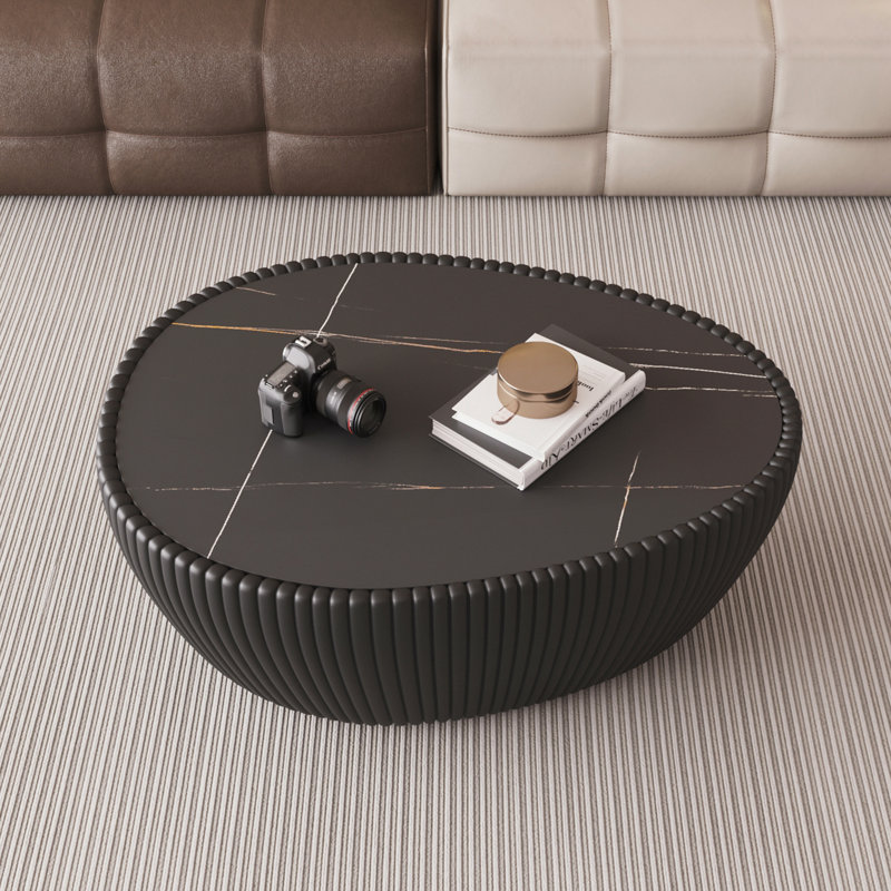 Table basse moderne pour salon, Noir