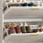 16 Pair Flip Down Shoe Storage