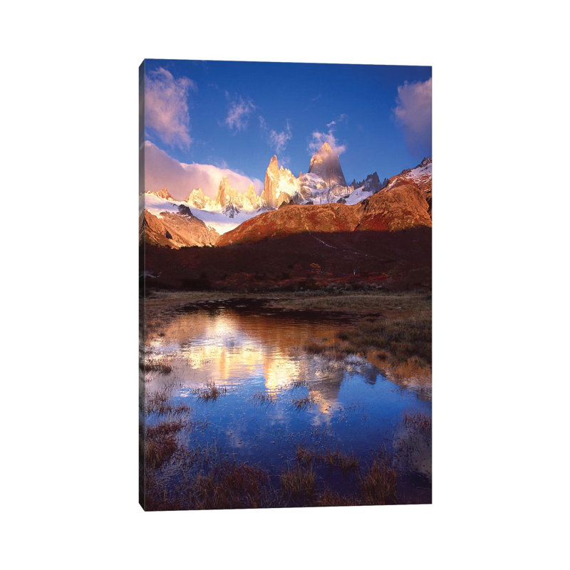 Monte Fitzroy I by Gareth McCormack - Wrapped Canvas Print, 20.32 cm H x 30.48 cm W