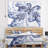 Abstract Polyester Tapestry-28505091