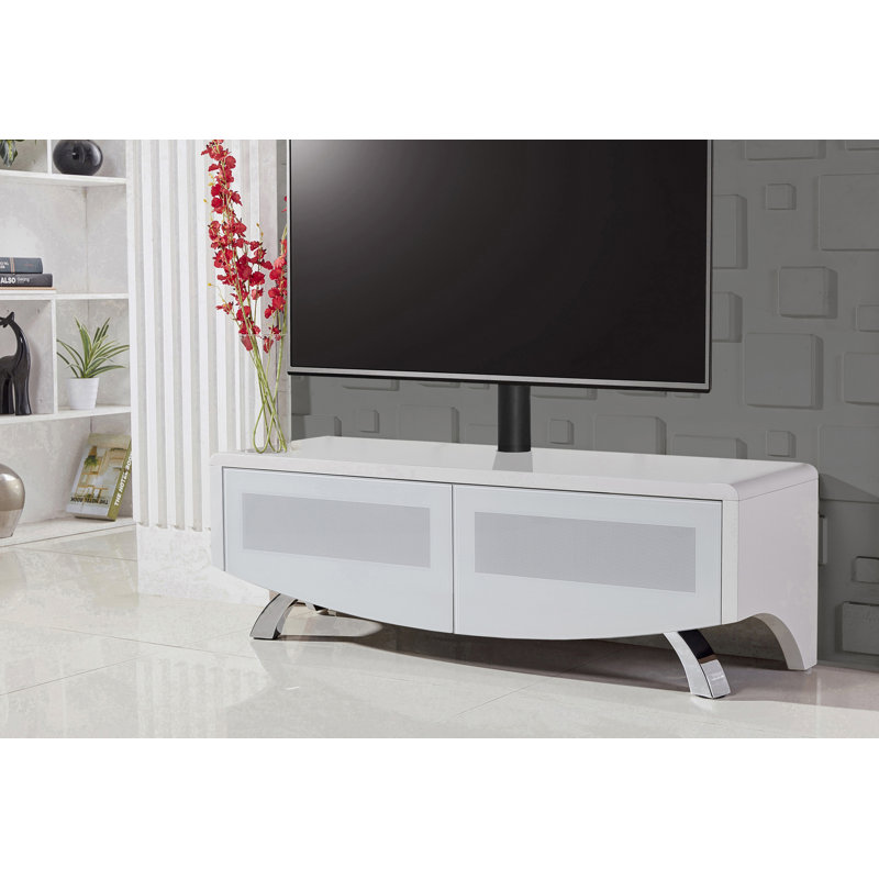 Caleigh Unfinished TV Stand for TVs up to 60", White