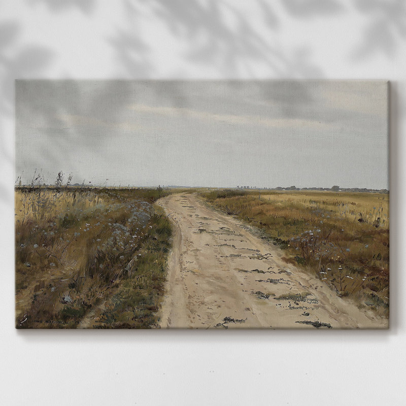 Paysages rétro-CDLxxvi -Galerie enveloppée Cavas, 12 x 18