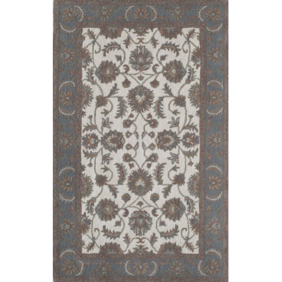 Tapis oriental ivoire Annito Reverie