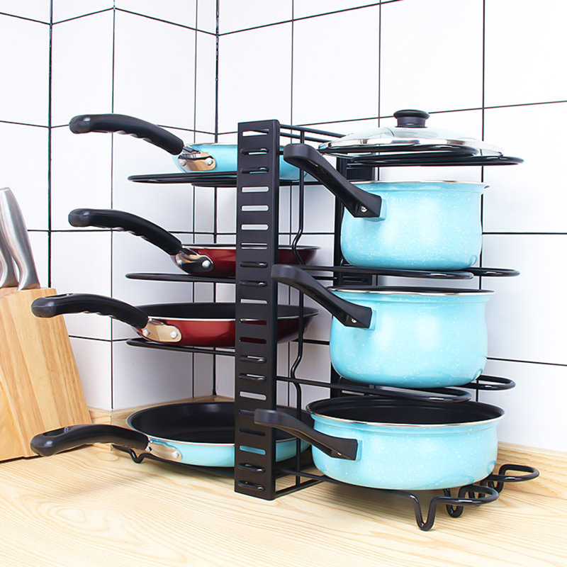 Iron Free Standing Pot Rack