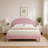 Halis Upholstered Scalloped Bed-1854820802-1854820800