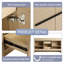 Base de meuble-lavabo double 60 po seulement