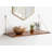 Ivory Bracket Shelf with Hooks