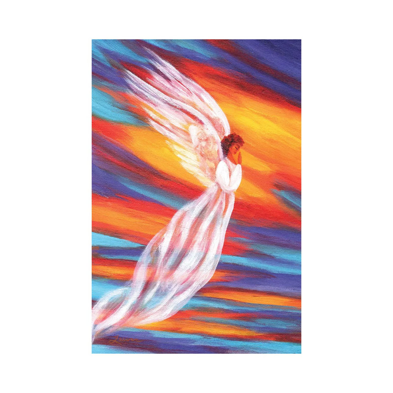 Southwest Sunset Angel 1 Piece Wrapped Canvas Painting, 66.04 cm H x 45.72 cm W x 1.91 cm D