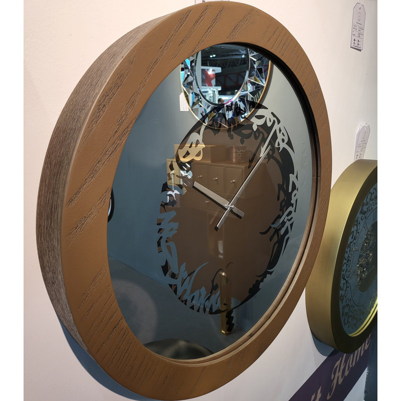 Anlly Wood Wall Clock, 75cm H x 75cm W