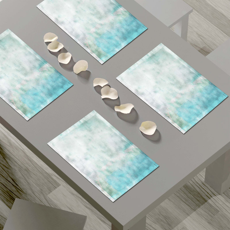 Napperon abstrait en polyester