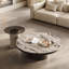 Table basse haut de gamme en marbre italien