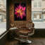 Abstract Vibrant Pink And Yellow Splatter Explosion-122736295