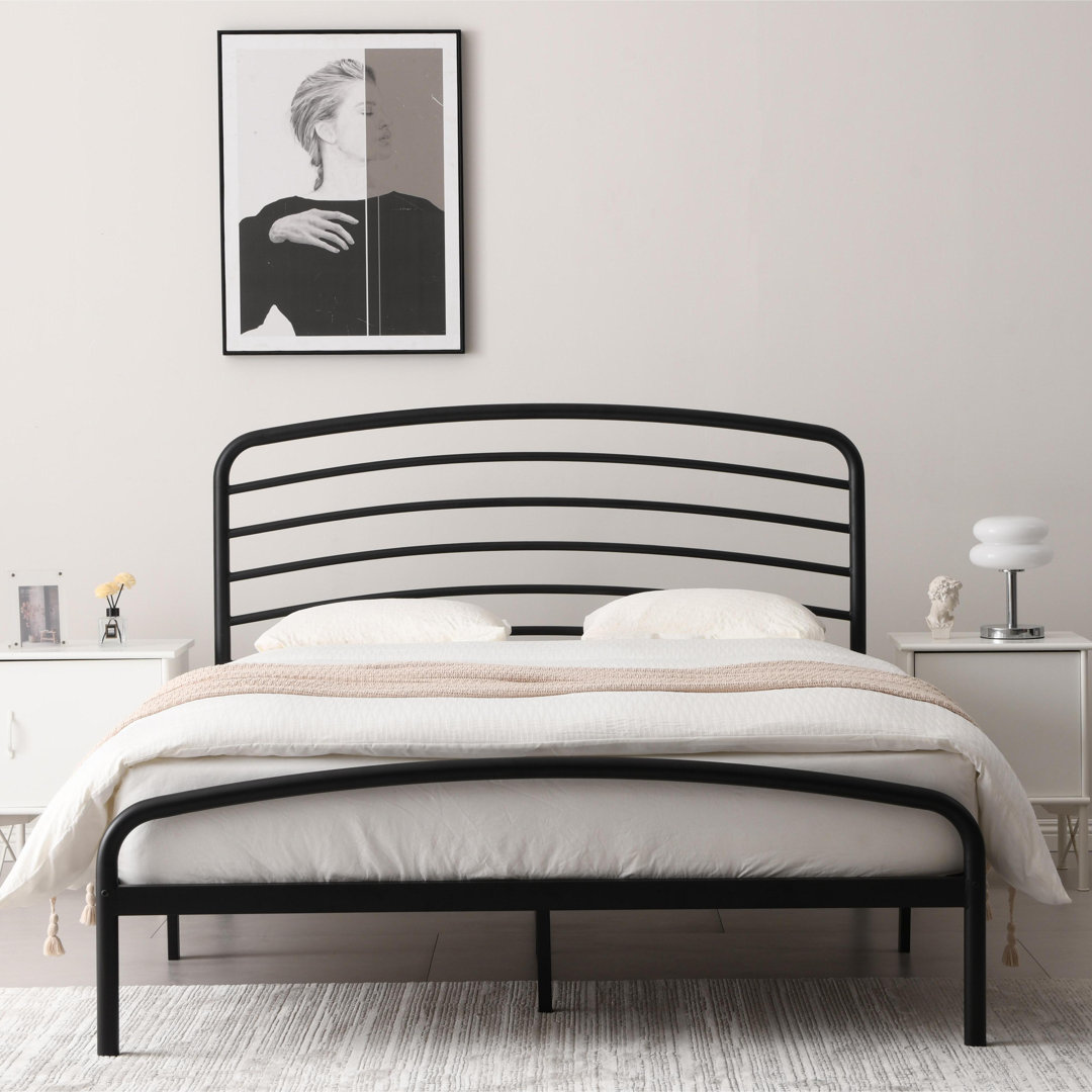 Sierrea Metal Platform Bed Mercer41 