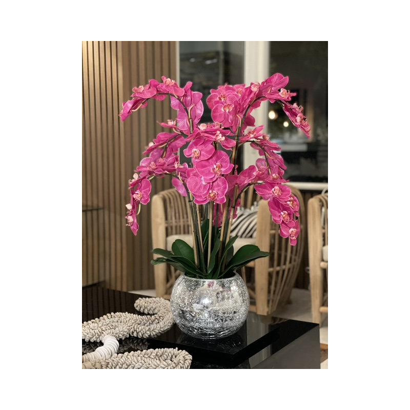 Phalaenopsis Orchids Centerpiece in Vase