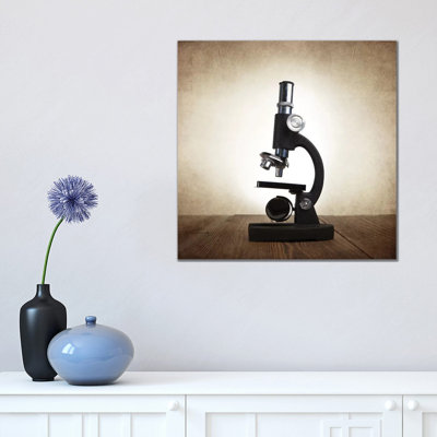 Microscope - Print on Canvas