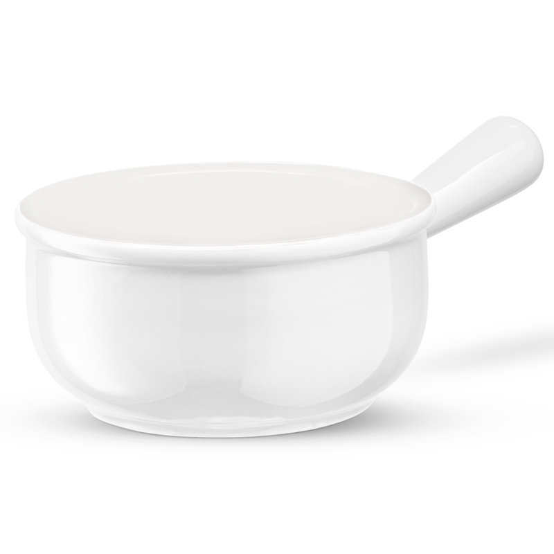 Kook 4 Piece Non-Stick Ceramic Bakeware Set, White