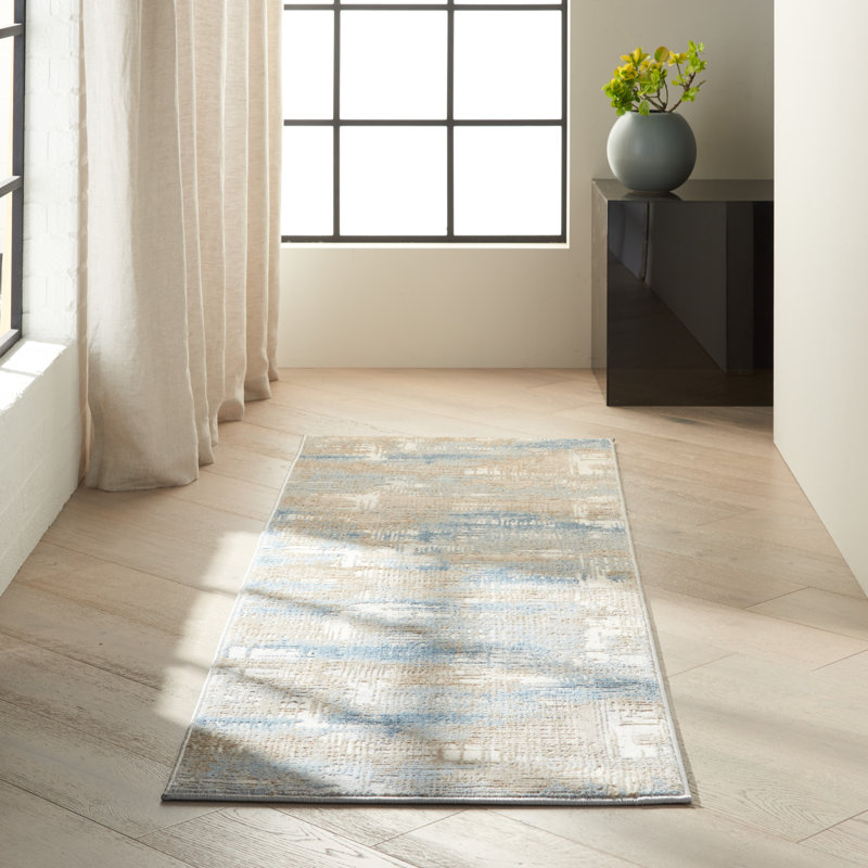 Southwestern Indoor / Outdoor Rug, Runner 2'3" x 7'3"