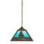 Luminaire suspendu pour dôme simple 1 lumières Sailboat