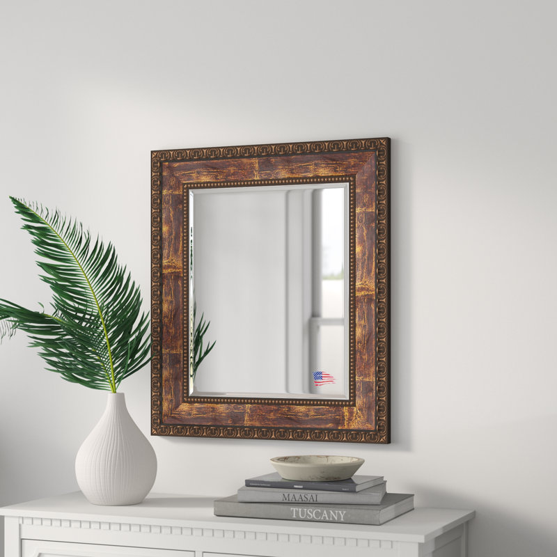 Miroir d'appoint traditionnel Sven, H 31,5 po x l 27,5 po