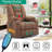 Calibos Upholstered Heated Massage Chair