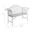 Alvaro Iron Outdoor Bench