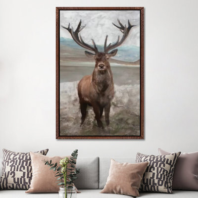 Grand Elk I - Painting on Canvas