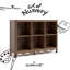 Casablanca 6 Cube Organizer Bookcase-1475814733