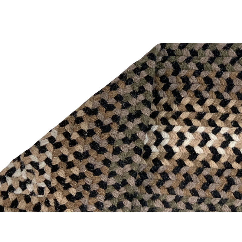 Tapis naturel tressé durable Monnie, Tapis de couloir 24 po x 108 po