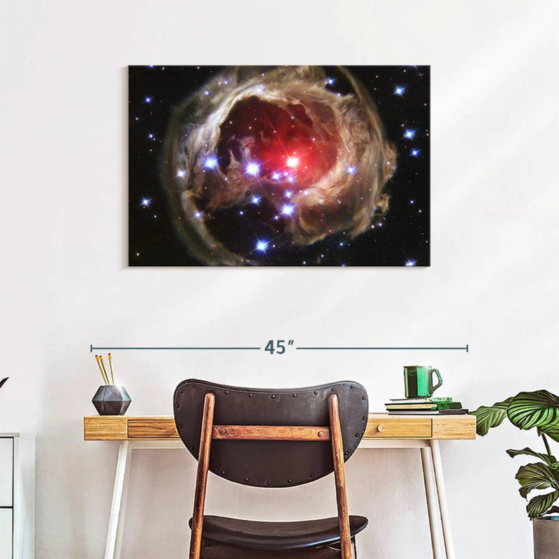 Oberle Crab Nebula, 24" H x 36" W