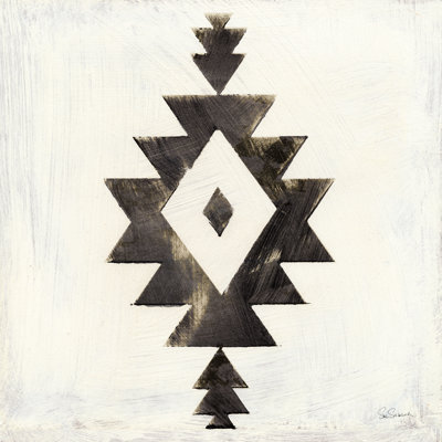 Directional II Black 1 Piece Wrapped Canvas Painting