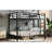 Full Over Metal Bunk Bed In Black, Suitable For Teens And Adults, Space - Saving, Noise Reduced, Frame No Box Spring Needed, Solid Construction, Under Storage, Design, Easy Assemble-146195244