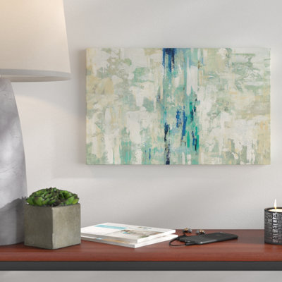 « subaquatique réflexions », reproduction de peinture à l’acrylique sur toile tendue