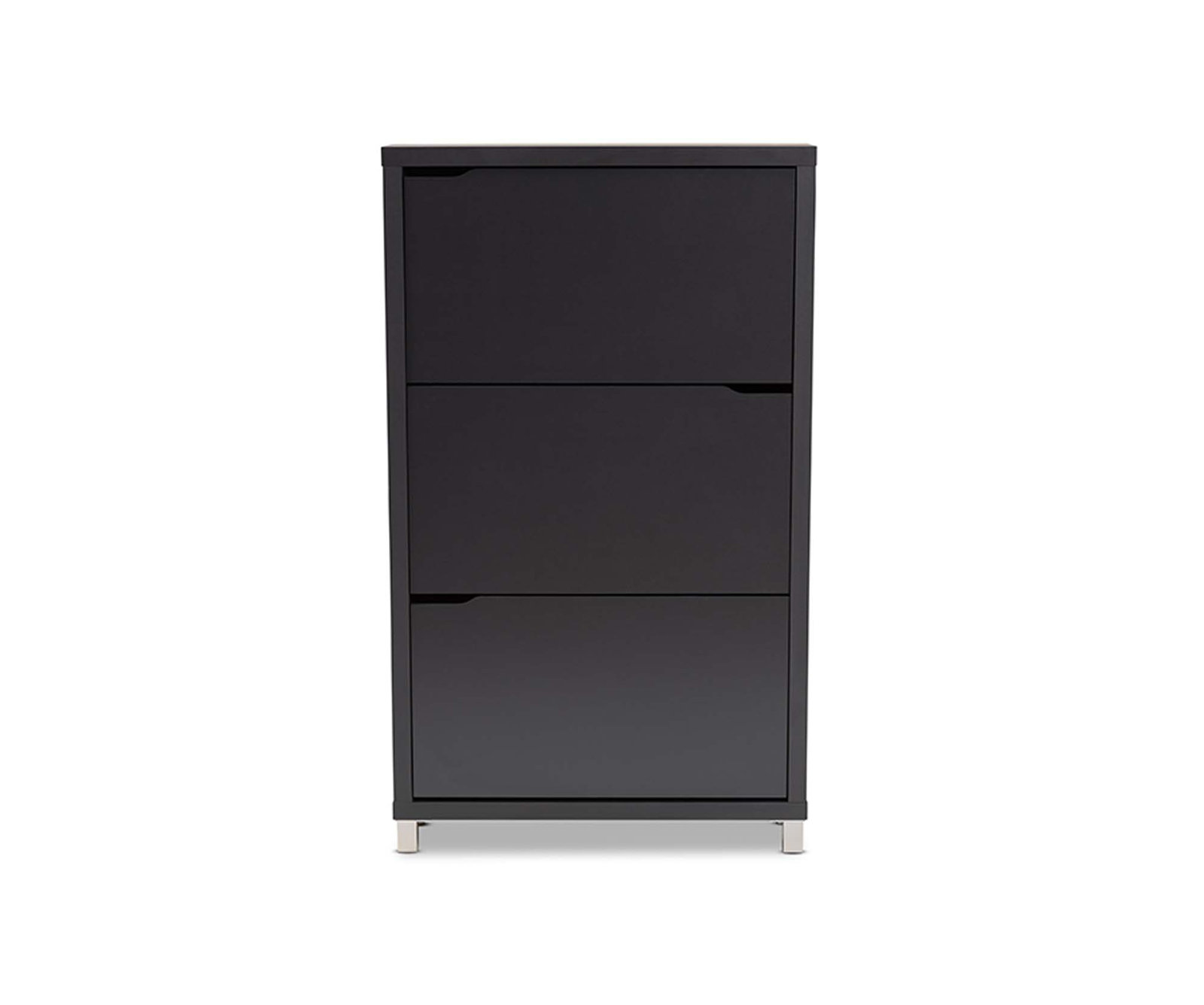 Simms Shoe Storage Cabinet, Gray